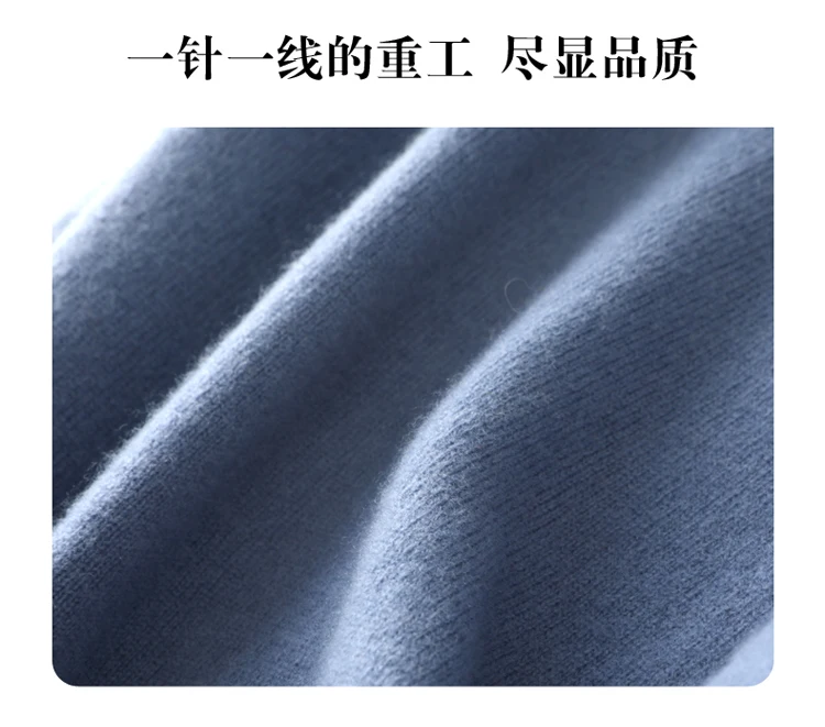Spring 2022 New Women's O-Neck Short-Sleeved Exquisite Cashmere Sweater Pullover