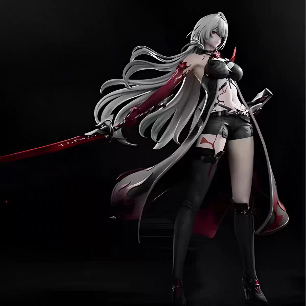 Figurki Honkai Star Rail Huang Raiden Bosenmori Mei Apex Innovation Girls Pvc Anime Model Zabawka - dostępne w magazynie, 36 cm