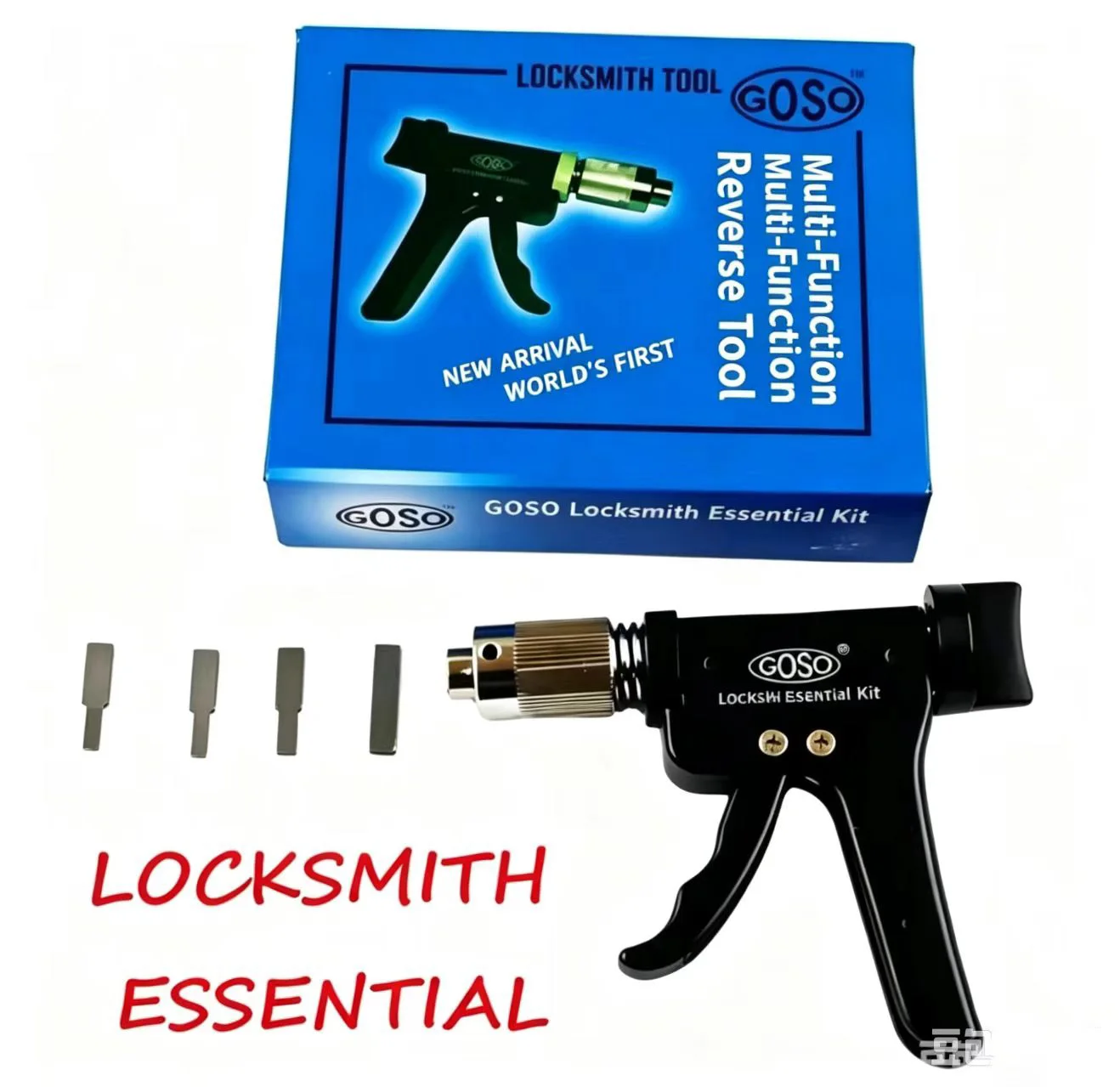 Best Seller Original KLOM & GOSO New Lock Plug Spinner Quick Gun-Turning Tools Professional Civil Door Lock Locksmiths Tools