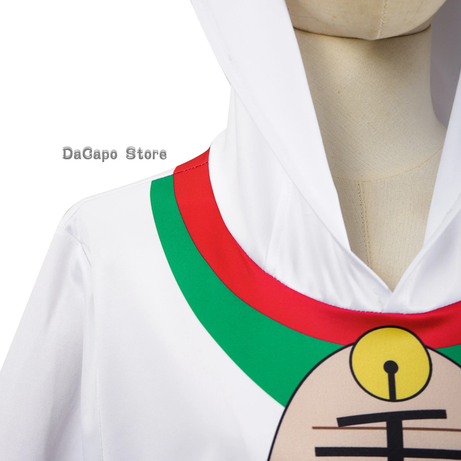 أزياء داندادان توربو الجدة التأثيرية بقلنسوة علوية هدية لطيفة يوكاي كيرو بابا تابو بابا محشوة على شكل قطة محظوظة ملابس لطيفة