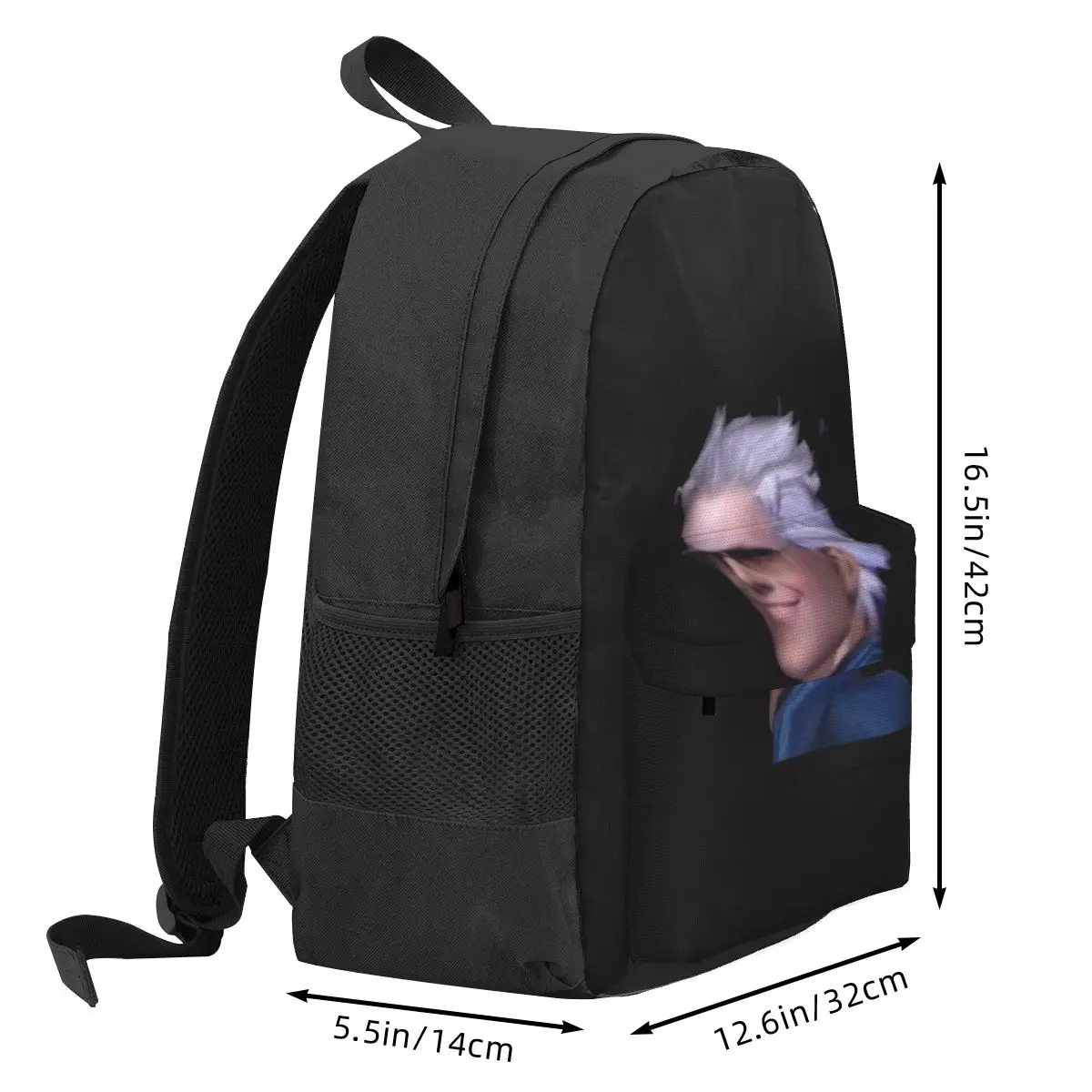 Vergil From The Devil May Cry Series Coasters Backpack Hot Sale Daypack Large Capacity Kids BookBag