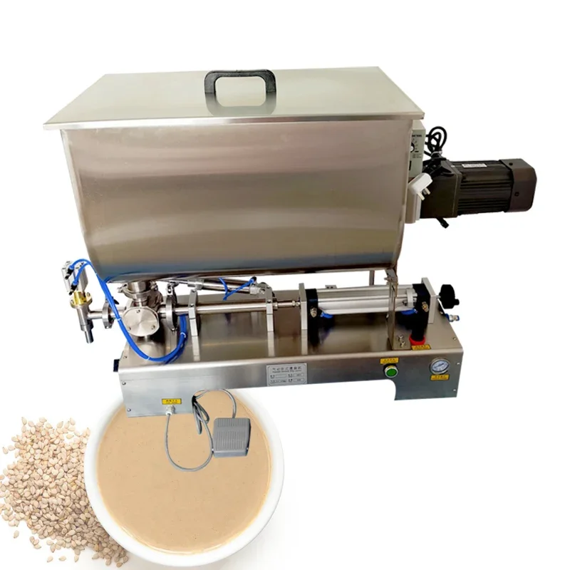 Filling hine Horizontal Stirring Paste Granule Sauce Automatic Filling hine Chili Bean Paste Sorting hine