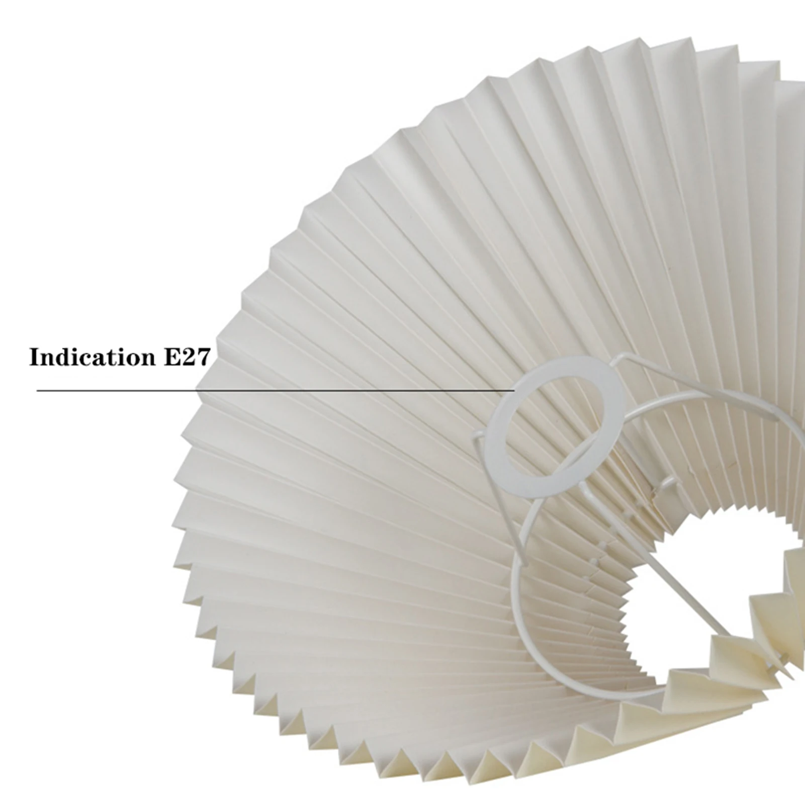 Plisowany klosz osłona zamiennik światła żyrandol ochraniacz lufa do na stół i ścianę lampy podłogowej