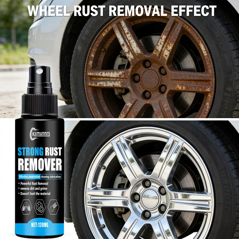 

Спрей для защиты от коррозии Fasilawei Heavy-Duty Metal Protection - конвертер ржавчины, средство для обработки от коррозии для винтов крепления колесных дисков