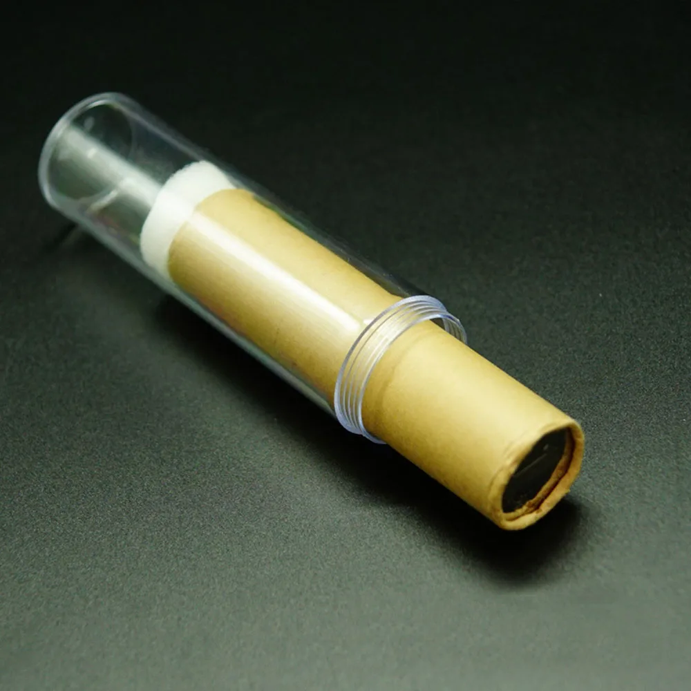 10Pcs Plastic Coin Storage Tube Holders 21mm Portable Clear Round Cases with Airtight Seal and Shockproof Sponge Pads