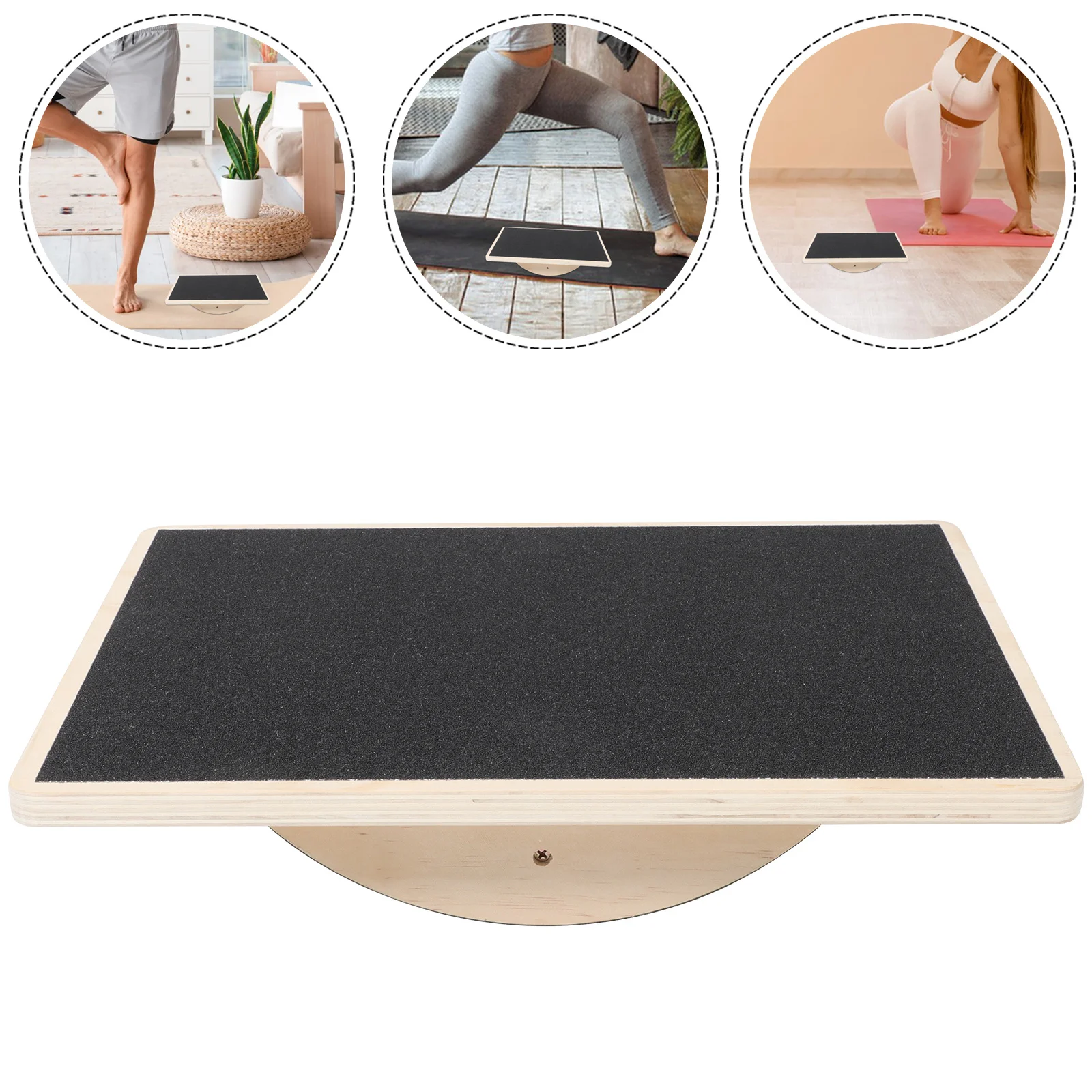 

Yoga Balance Board Exercise Equipment Balancing Small Beam for Training Supplies Wooden