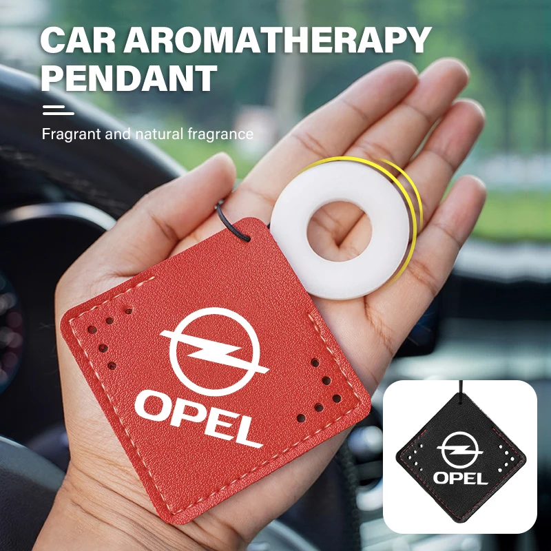 Car Air Freshener Hanging Perfume Pendant Decor Accessories For Opel Zafira Meriva Mokka Vivaro Vectra Antara Ampera