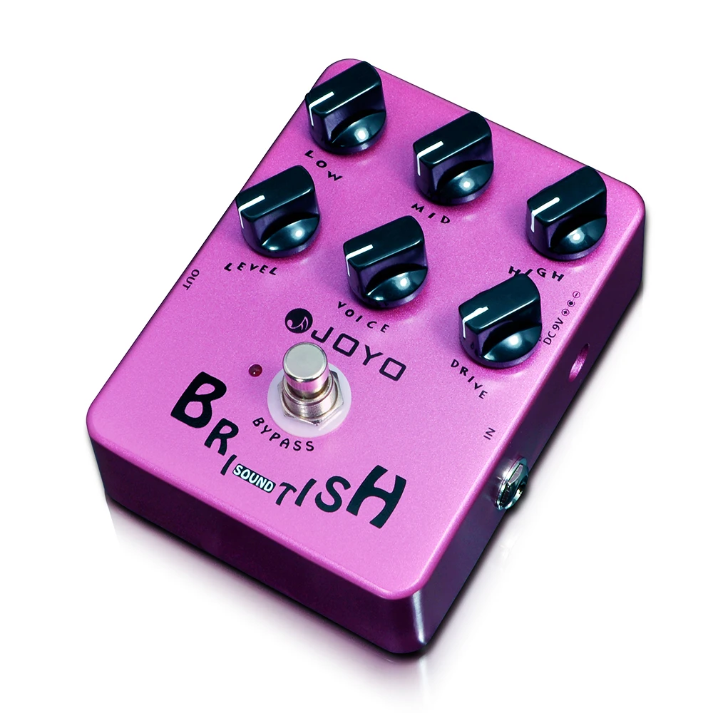 

Гитарная педаль JOYO JF-16 BRITISH SOUND Overdrive: теплый и гармоничный овердрайв, классическая имитация усилителя