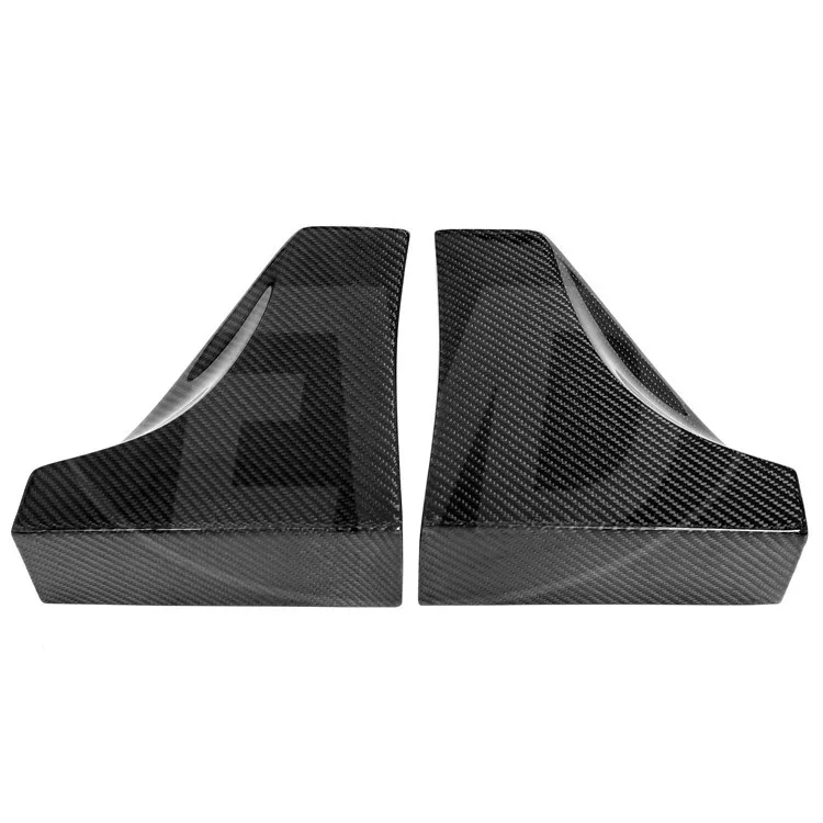 SEIBON STYLE CARBON FIBER FRONT BUMPER SPLITTER for 2013-2015 LEXUS IS IS200T IS250 F SPORT (ONLY SEIBON FRONT LIP) view 2
