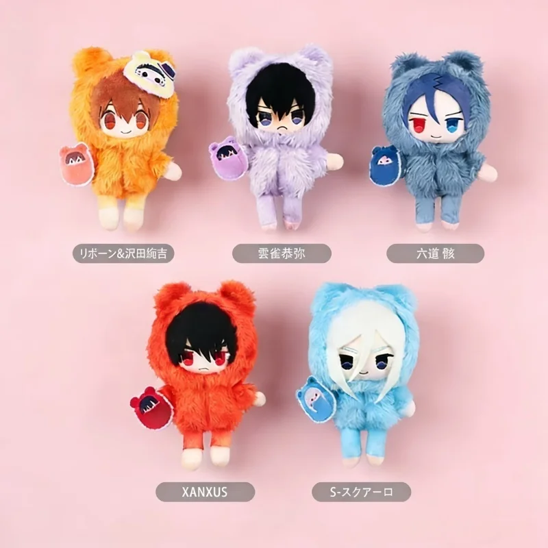 ヒットマンリボーン-タピオカぬいぐるみ-5種類-ミニパームベア-フード付きパジャマ人形-ソフトぬいぐるみ-アニメグッズ-装飾品-誕生日プレゼント