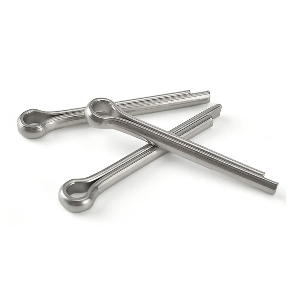 304 Stainless Steel U Shape Type Spring Pins M1.0 M1.5 M2 M2.5 M3 M3.2 M4 Split Clamp Open Elastic Pin Length 8/10/12/16/20-80mm