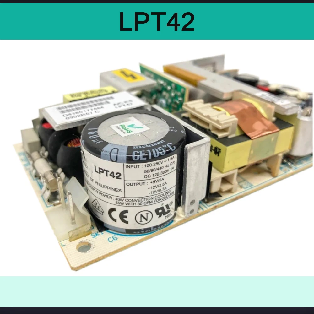 Industrial Medical Power Supply +5V5A+12V2.5A-12V0.7A LPT42