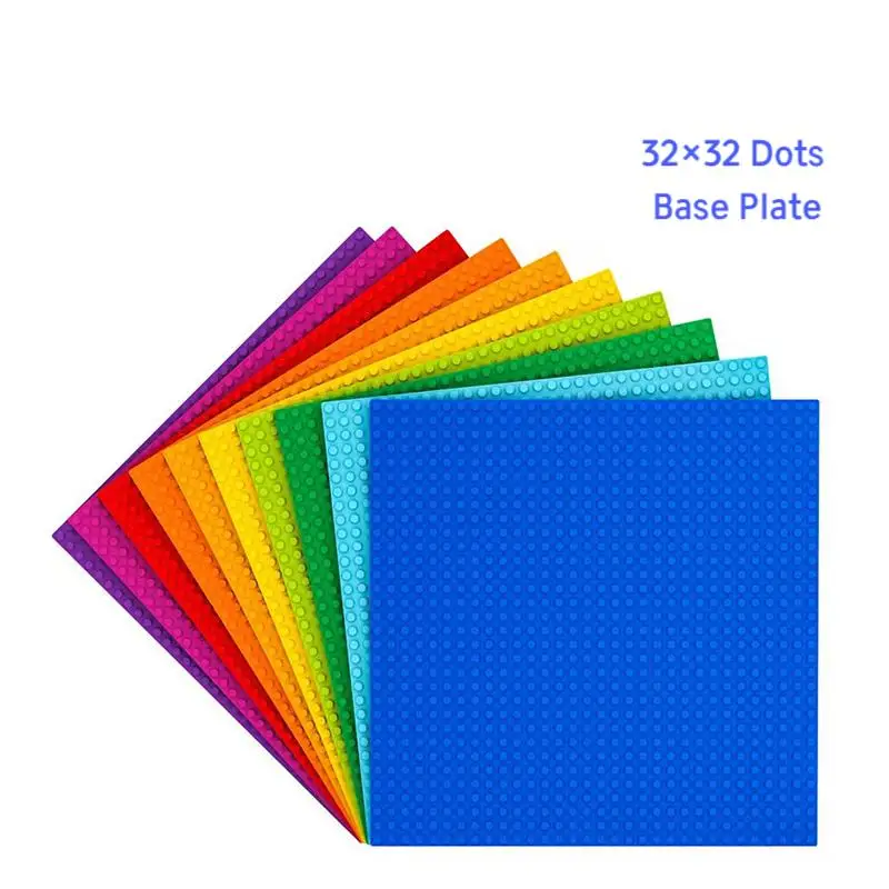 32x32 รูปแบบฐานแผ่น MOC บล็อกอาคารคลาสสิก DIY ขนาดเล็กอิฐ Baseplate สําหรับ City ตัวเลขของเล่นเด็ก