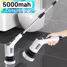 Household Cordless Spin Scrubber