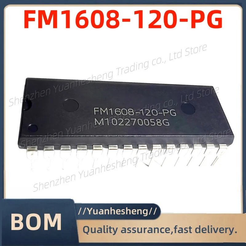 

5-10 pz/lotto Brand new and original FM1608 FM1608-120-PG DIP-28 chip di memoria