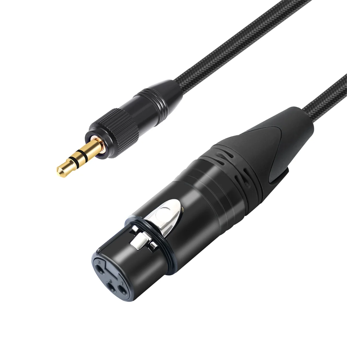 

XLR to 3.5mm Audio Cable Microphone Balanced Analog Audio Cord with Lock for Computer Phone Speaker Amplifier 300cm