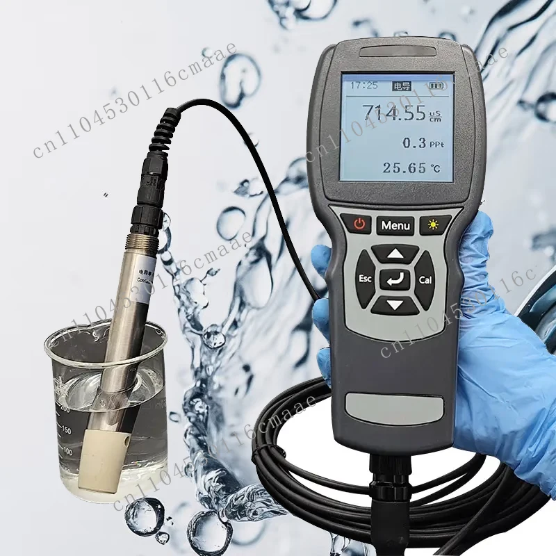 Portable Handheld Conductivity Meter for Water Quality Monitoring Quickly Responsive Measuring & Analyzing Instrument