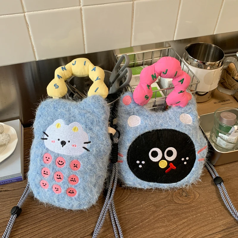 

Плюшевая сумка, мультяшная сумка, дорожная сумка для хранения, сумка через плечо, сумка на плечо, рождественские подарки для девочек, модная сумка через плечо с героями мультфильмов