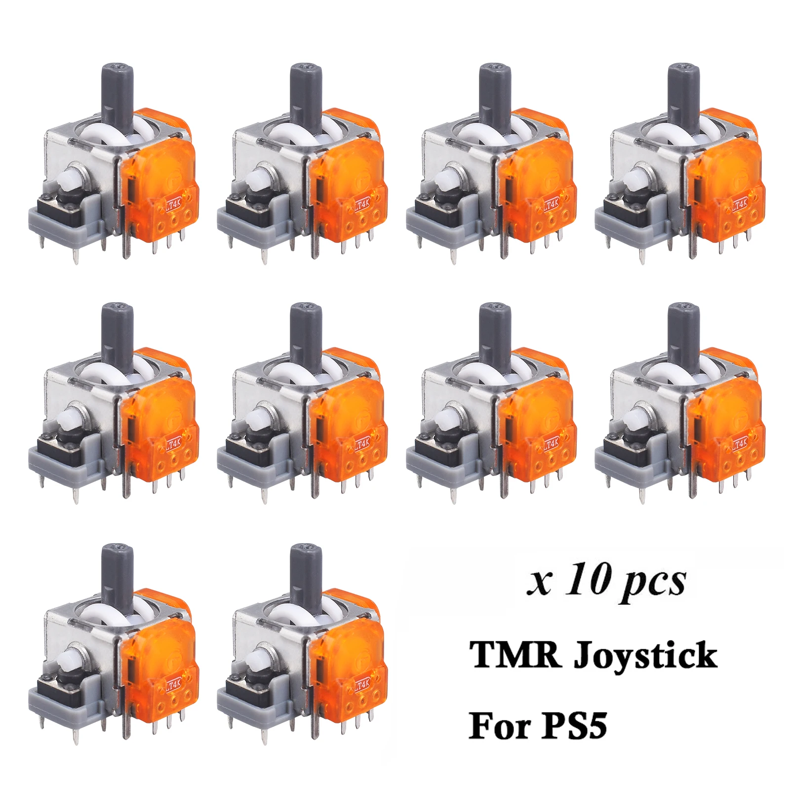 Ginfull-tmr-ps5コントローラー用の電磁ジョイスティック,3Dアナログスティックセンサーモジュール,ps4,xbox oneゲームパッド,1セットあたり10個