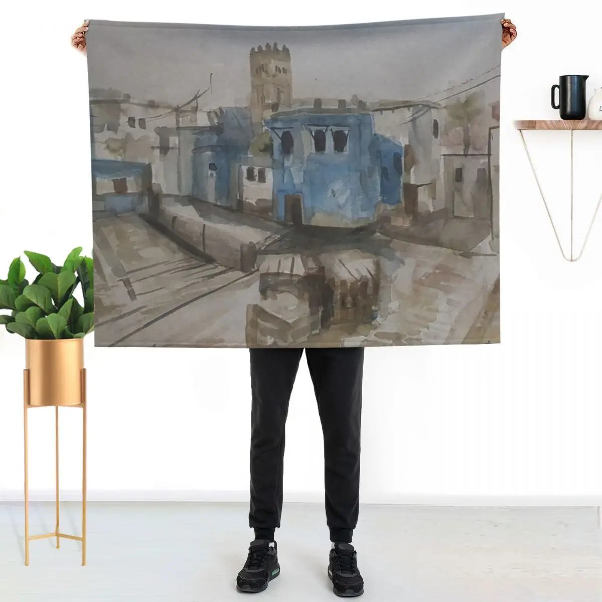 Mirage', CS:GO artwork, poster, print, design Throw Blanket Soft Home Decor Blanket for Couch Bedroom