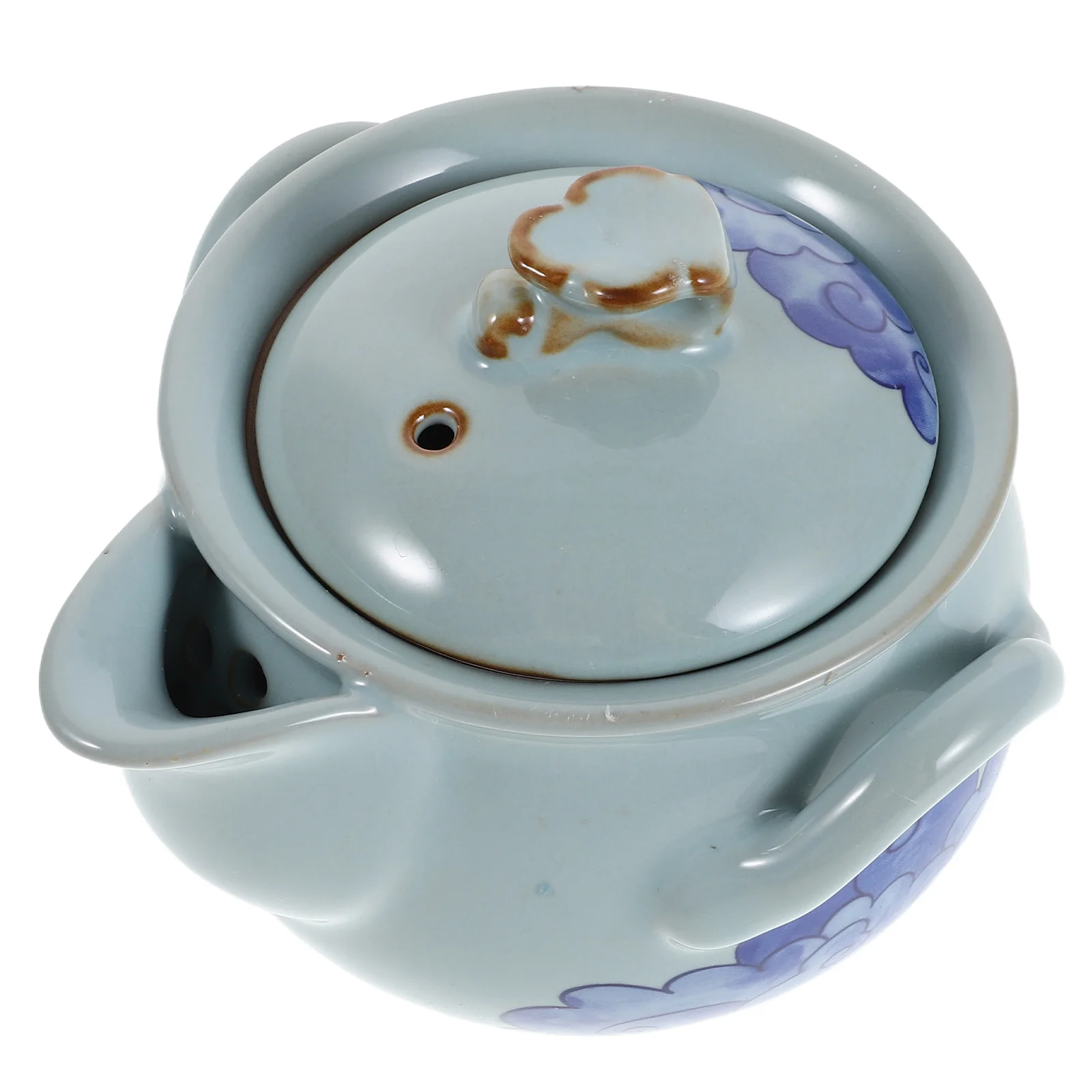 

Ceramic Teapot Chinese Kung Fu Tea Pot Loose Leaf Brewing Design Traditional Aesthetics for Cozy Tea Corner Home