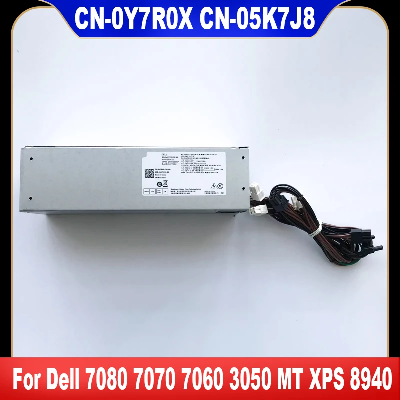 

New Original 0Y7R0X 05K7J8 For Dell 7080 7070 7060 3050 MT XPS 8940 Power Supply 500W 5K7J8 Y7R0X D500EPM-00 DPS-500AB-49A