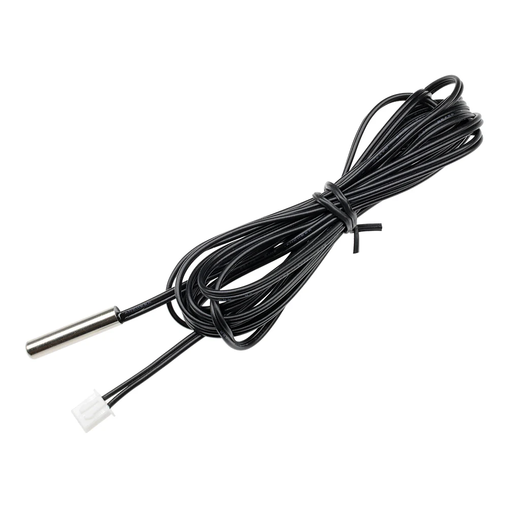 50CM 200CM 300CM NTC Thermistor Temperature Sensor Waterproof Probe Wire 10K 1% 3950 W1209 W1401 Cable