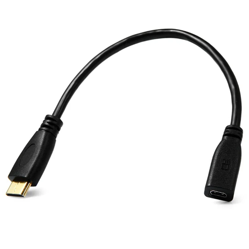 0,2 м Micro Mini HDMI — совместимая камера «папа/гнездо» на A/C/D «папа/гнездо», планшетный компьютер, HD-кабель для подключения ТВ-видео