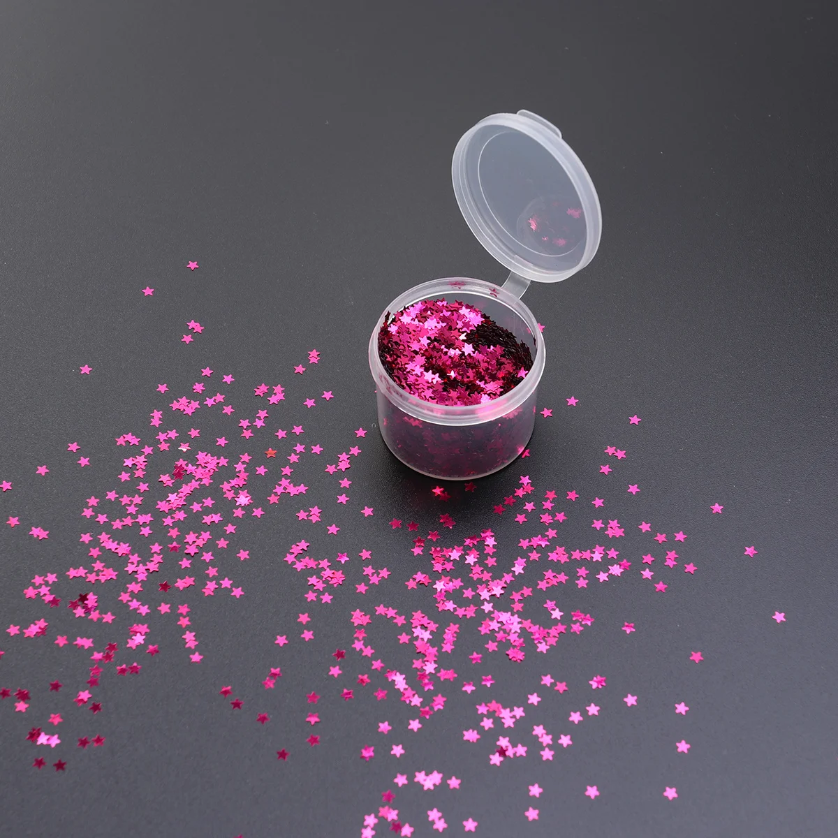 3 mm vijfpuntige ster pailletten roze gemakkelijk aan te brengen doe-het-zelf benodigdheden voor scrapbook uitnodiging gunst tas geschenkmand feest bruiloft