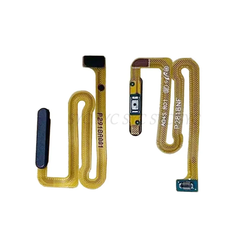 Fingerprint Sensor Button Flex Cable Ribbon For Samsung A04S A047 Power Key Touch Sensor Flex Replacement Parts