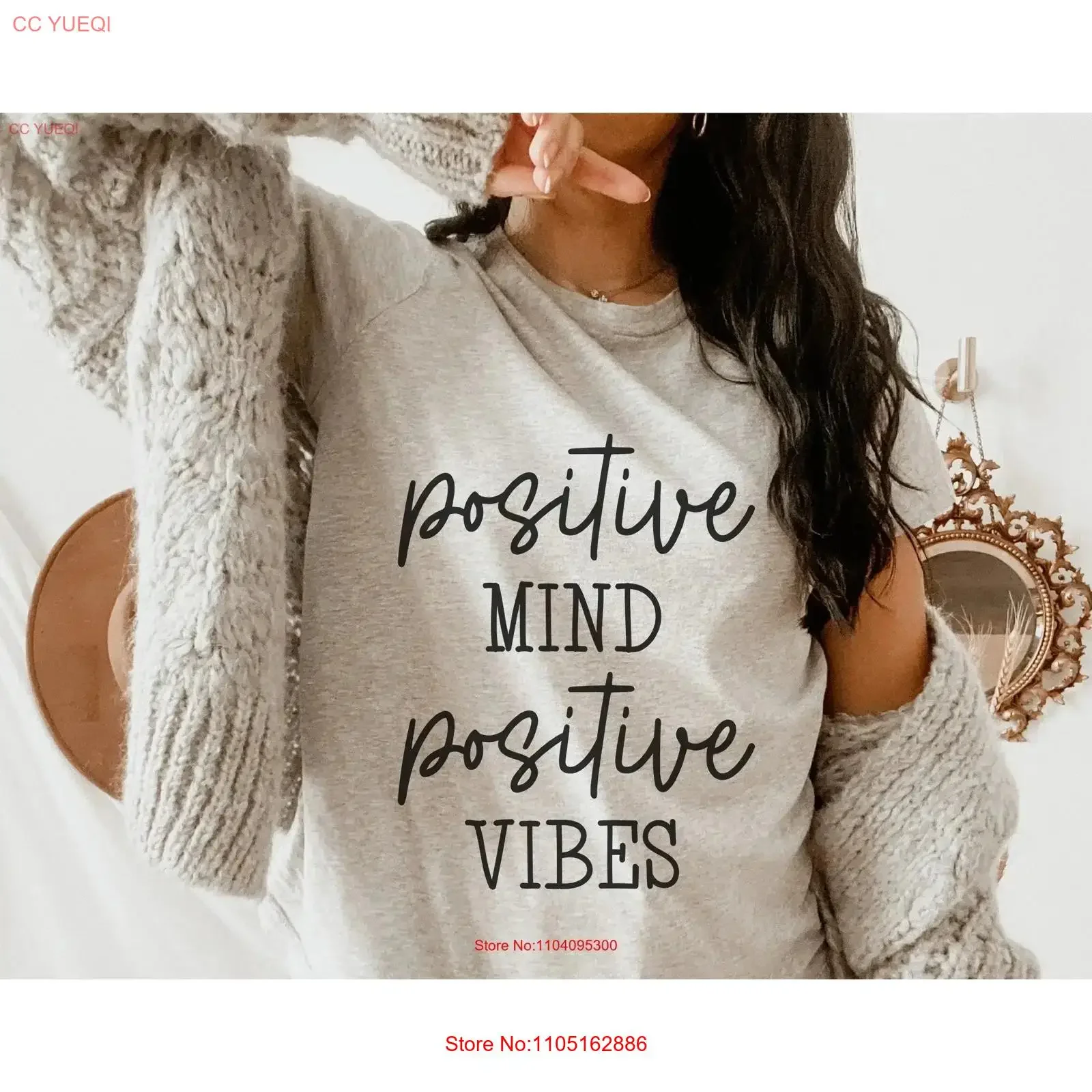 Positive Mind Vibes T Shirt Teacher School Counselor Psychologist SEL Mental Health Inspirational vintage Washed