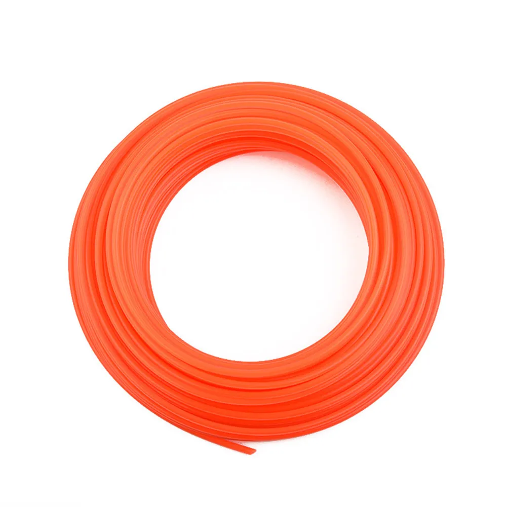 Linea per decespugliatore Linea per bobina Filo per decespugliatore in nylon 15mx2mm Linea per decespugliatore per tosaerba Accessori per elettroutensili da giardino di ricambio