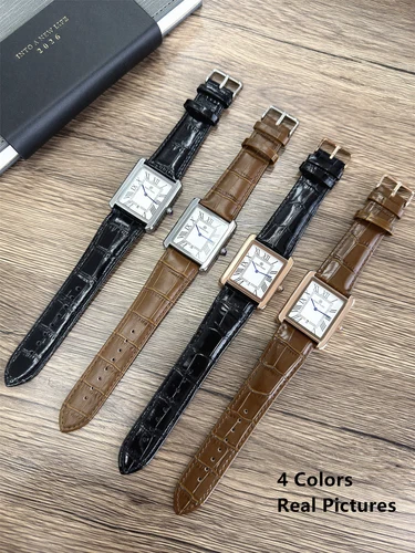 Imagen 2 del producto Reloj de hombre de negocios Retro clásico calendario de cuero de lujo impermeable reloj de cuarzo de moda masculina relojes con caja y batería de repuesto