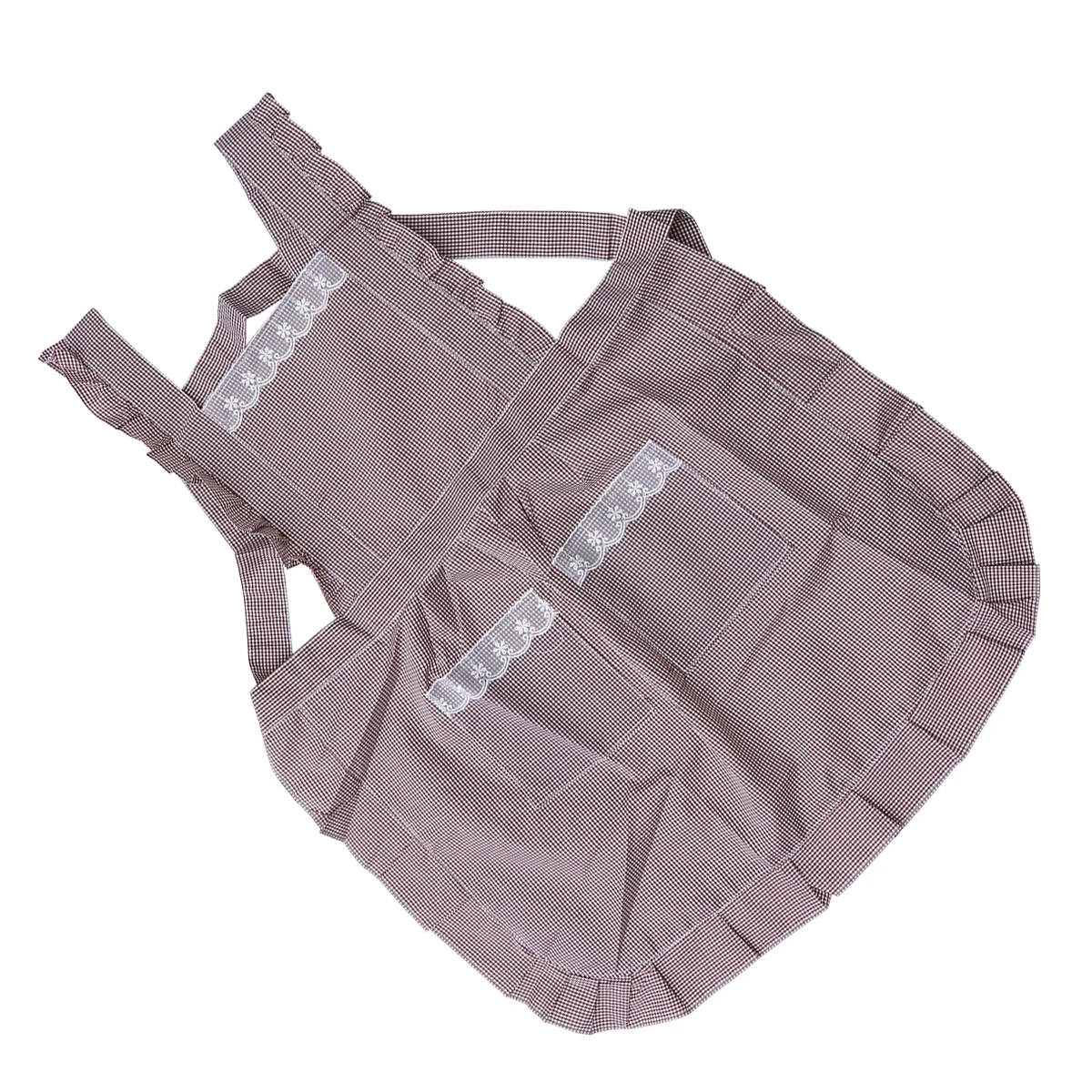 

Kitchen Apron Women Waterproof Polyester Cotton Floral Bib Cooking Waiter Home Work Bright Color Fine Workmanship