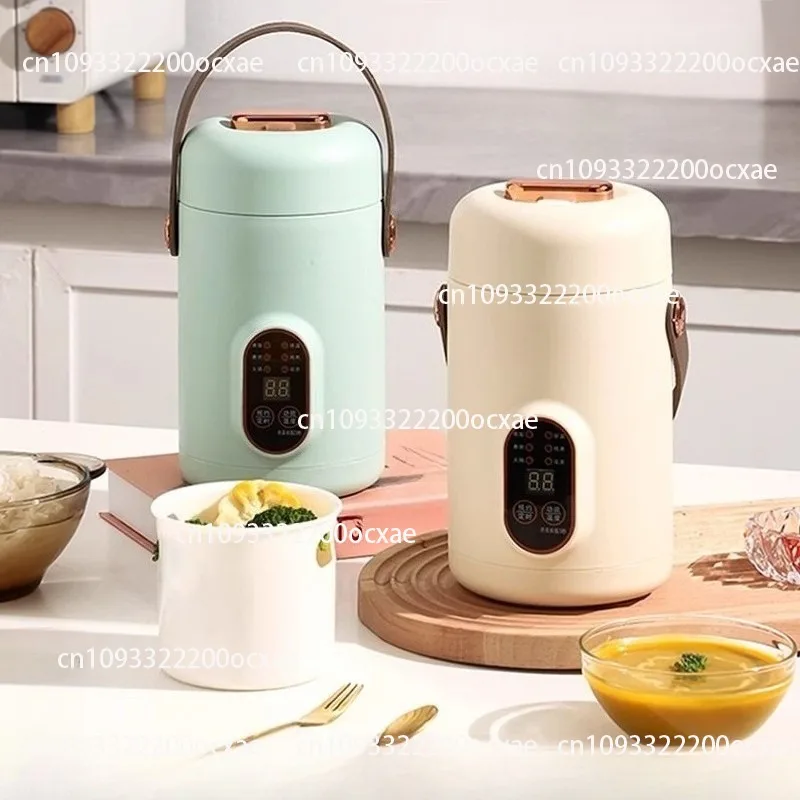 

2.2L Portable Travel Electric Cooking Pot Mini Small Rice Cooker Electric Stew Pot Household Multifunctional