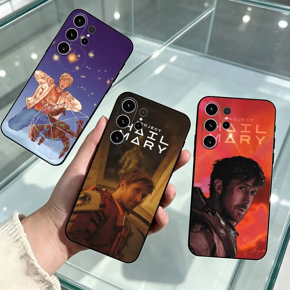 Project Hail Mary Grace  Phone Case For Samsung S26,S25,S24,S23,S22,S21,S30,Ultra,Plus,Fe,Soft Silicone Black Cover