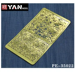 Yan Model PE-35022 1/35 Scale 0.05mm Ultra Thin Weathering Airbrush Stencils (1/35,1/48,1/72,) (Etching Parts)