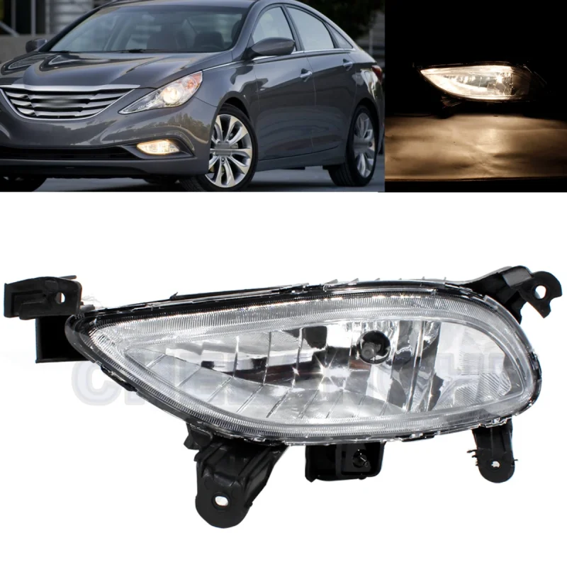 

car acesssories For Hyundai Sonata 8 2011 2012 2013 Left Side Front Fog light Lamp with Halogen Bulbs 92201-3S000