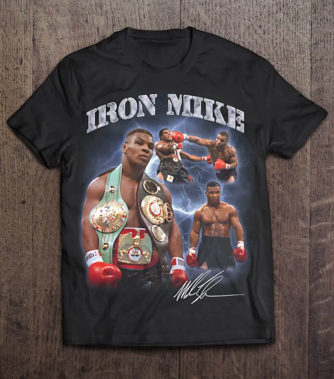 Boxing Champion Mike Tyson Vintage Inspired Iron Mike T Shirt. Short Sleeve 100% Cotton Casual T-shirts Loose Top Size S-3XL