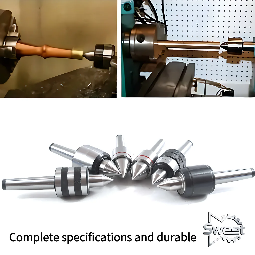 【MT2 Internal Rotation Center Mohs Taper 】 Special turning tool for woodworking lathes /CNC lathes, lathe replacement center