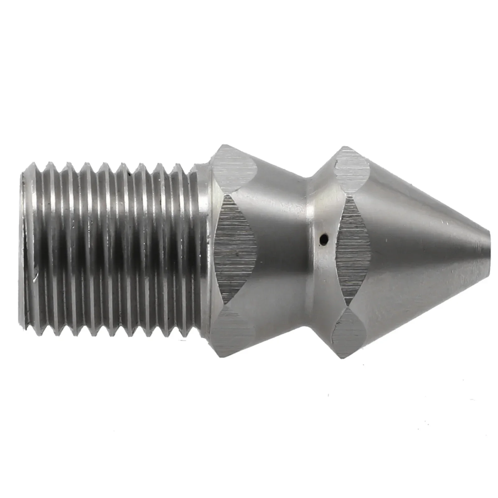 1/2 pcs Silver Nozzle Pressure Washer Pressure Washer Drain Sewer Cleaning Pipe Jetter fashion high quality hot sale stylish