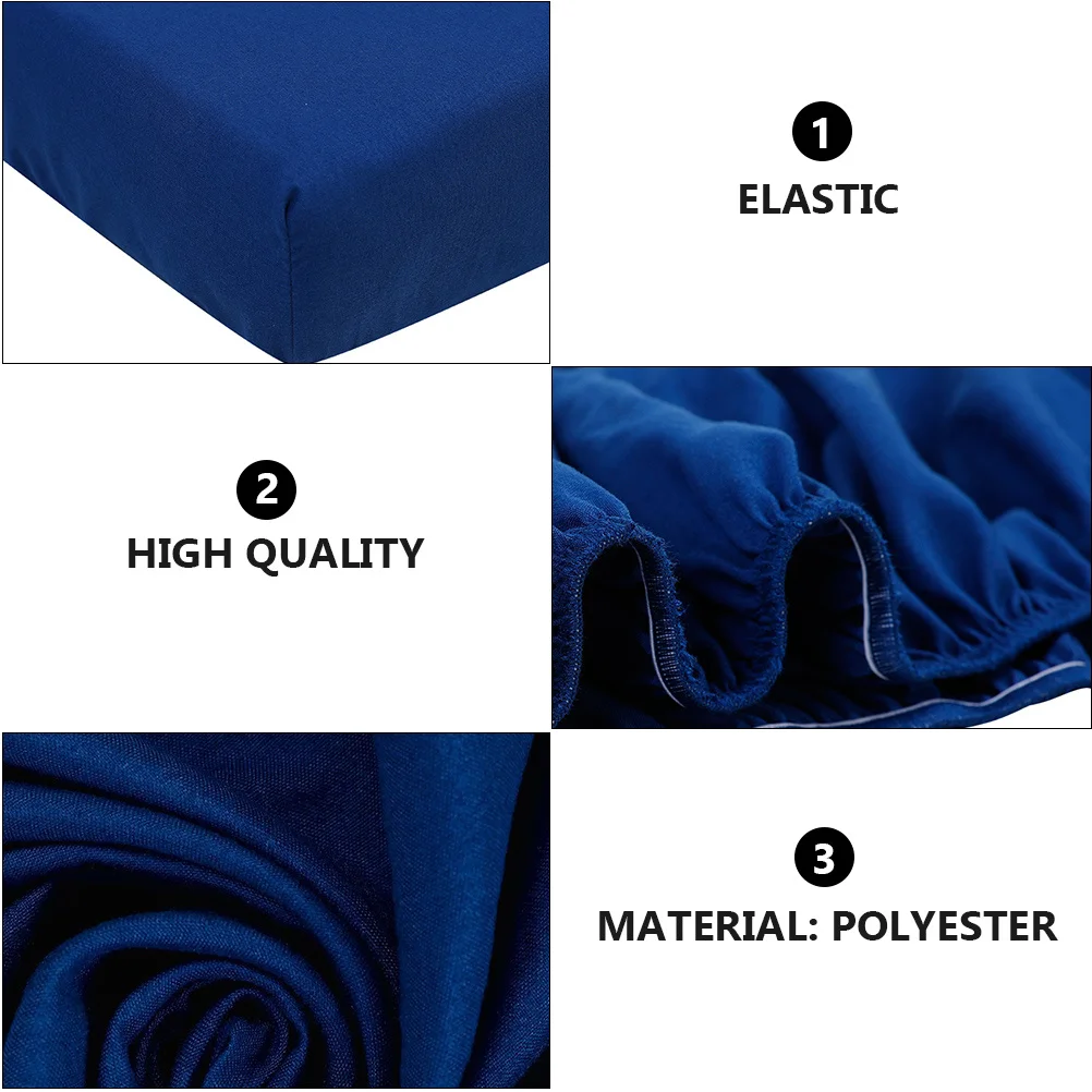 

Universal Bassinet Sheet Elastic Fit Dark Solid Crib Mattress Cover Breathable Bed Sheet Stain Resistant
