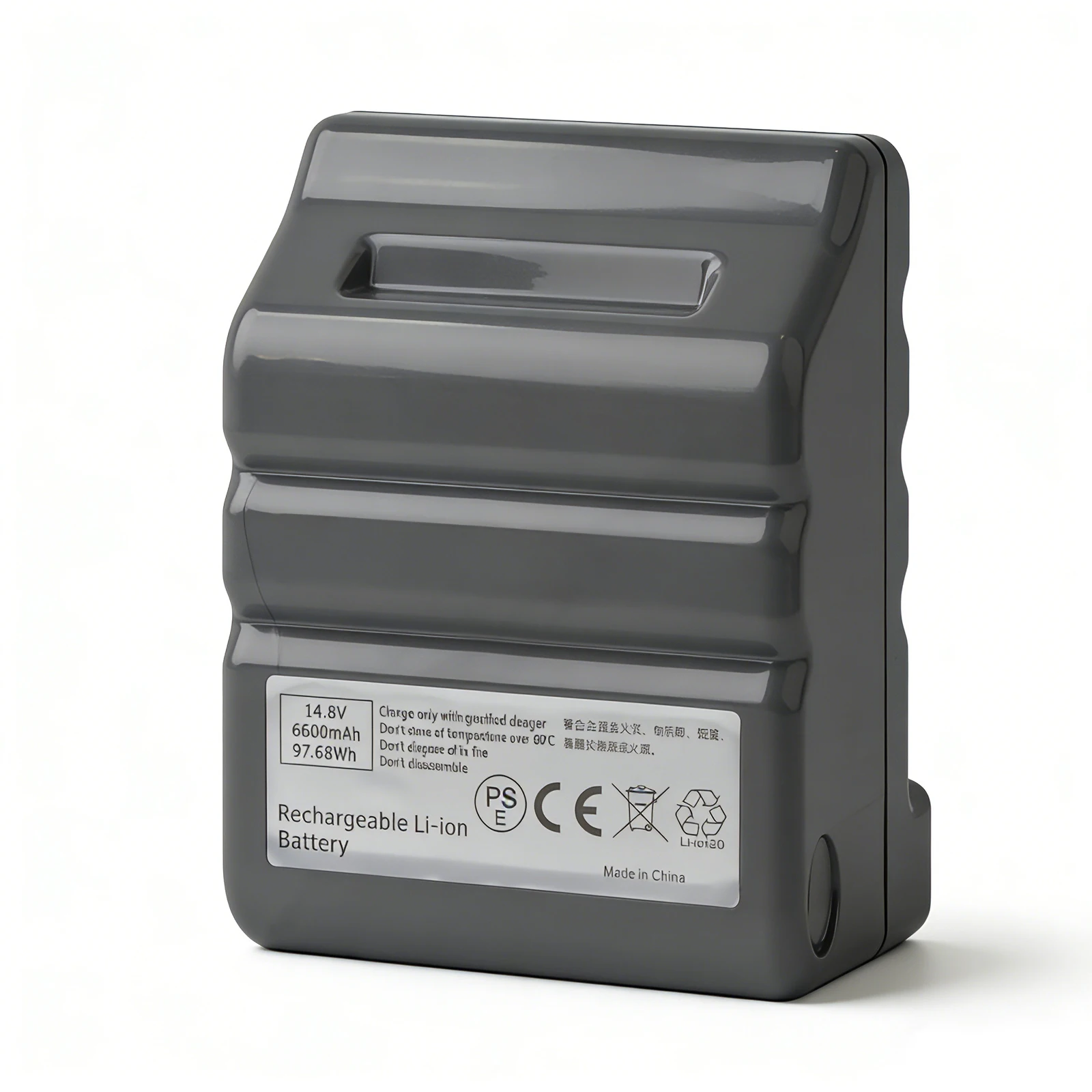 

6600mAh For Dyson 360 Eye Battery 14.8V RB01 Rechargeable Li-ion Battery For Dyson 360eye RB01 Robot Vacuum Cleaner