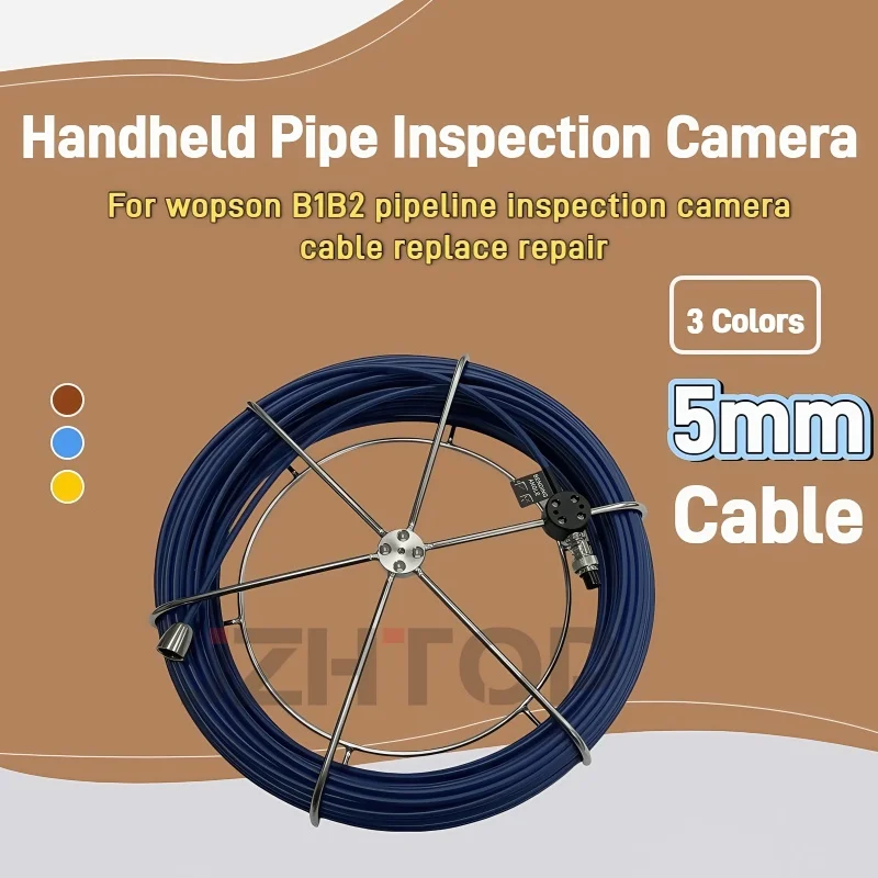 

Pipe Endoscope Borescope Repair Replace 5mm Hard Cable