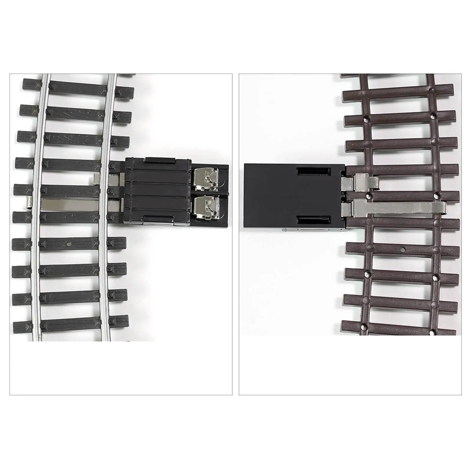 Model Railway Power Connector Clip 1 87 HO Scale Simulation Junction Box for Train Track Sand Table Decor