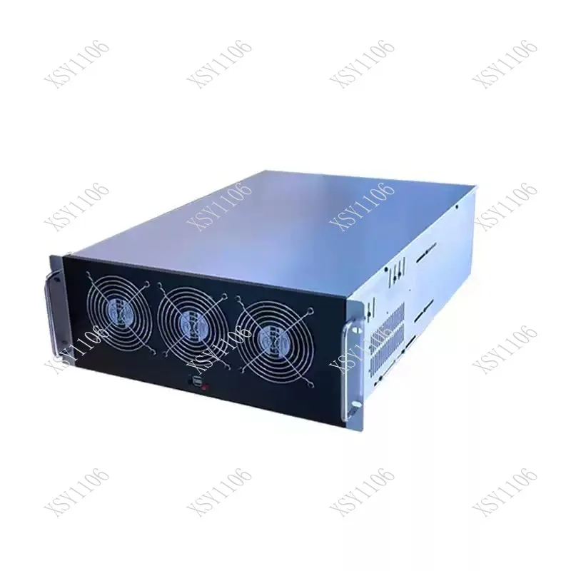 6/8 Card 4U ATX Industrial Control Chassis Multi GPU Server Case AI Computing Host Graphics Card Chassis