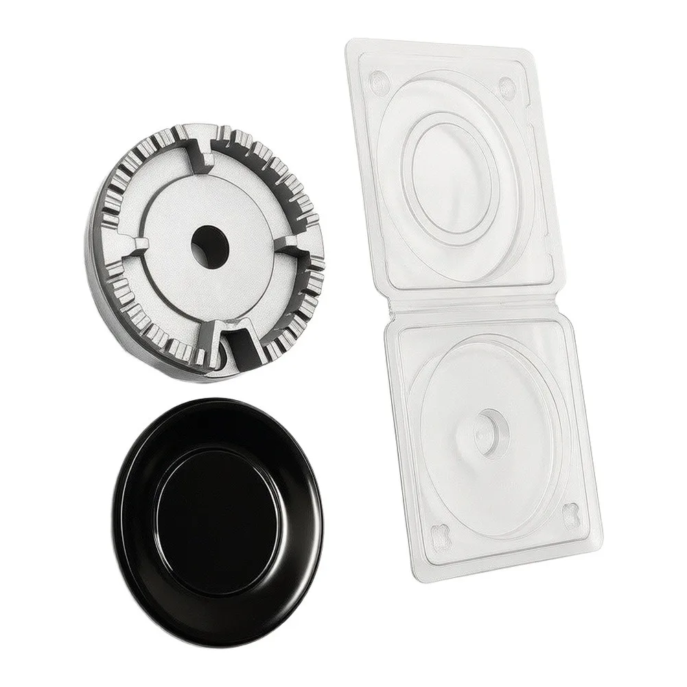 75mm Gas Stove Fire Cover And Flame Distributor Vent For Sabaf Burner Head High Temperature Aluminum Iron Kitchen Replace Parts