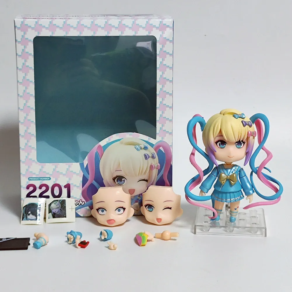 Nendoroid Needy Girl Overdose Ame Chan 2693 Kangel 2201 PVC Anime-Figur Sammlermodell Desktop-Dekoration für Erwachsene – Detail 10