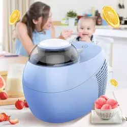 Máquina automática do gelado, 500ml, 220v, para a casa, fruto, iogurte, sobremesa