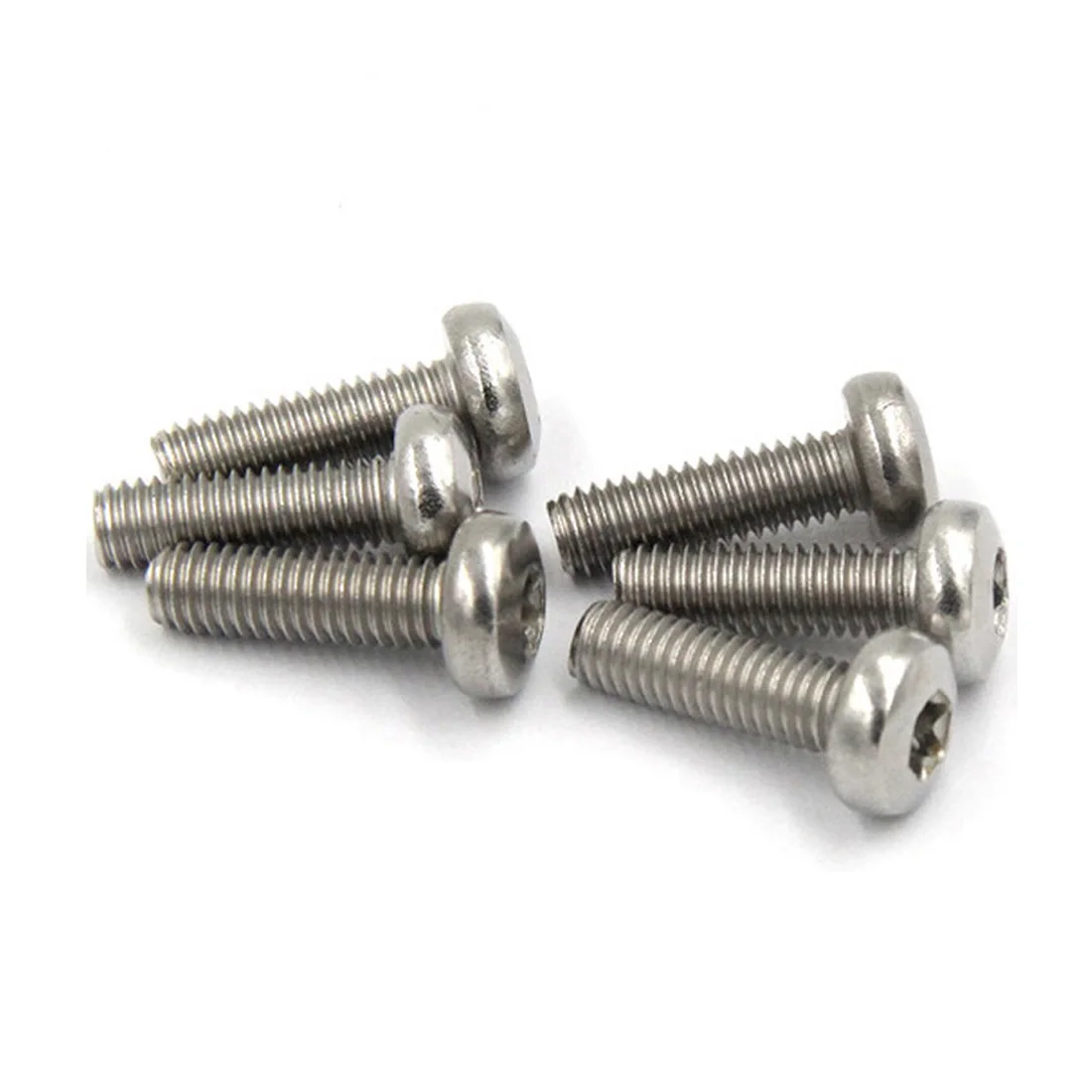 304 Stainless Steel Pan Head Torx Screws, GB2672, M1.6/M2/M2.5/M3/M4/M5/M6/M8/M10